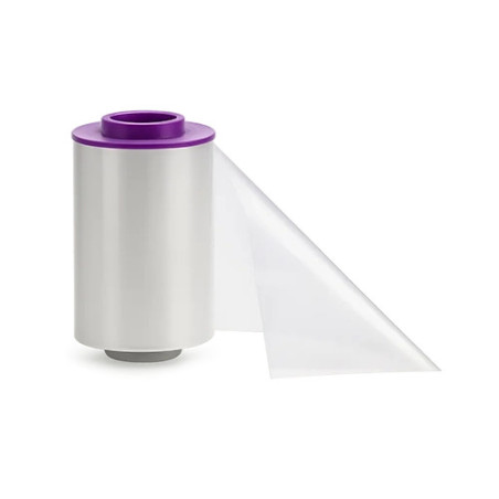 PolyGuard 1.0 mil Overlaminate, meio painel para cartões com Banda Magnética, Transparente, 1.000 imagens