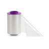 PolyGuard 1.0 mil Overlaminate, meio painel para cartões com Banda Magnética, Transparente, 1.000 imagens